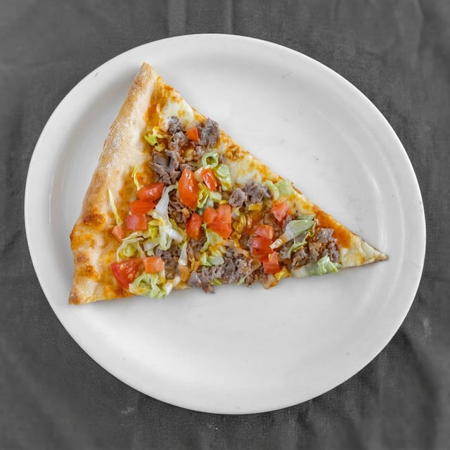 Cheesesteak Taco Pizza.
